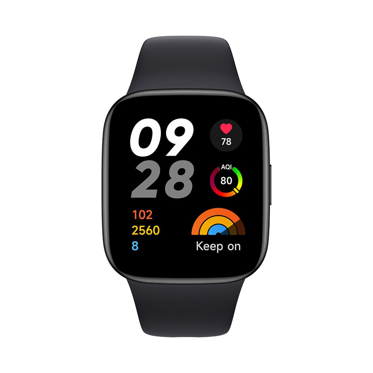 Smartwatch Xiaomi Redmi Watch 3 Zwart 1,75" - Padelplezier.nl